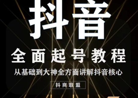 2020最新抖音课程：起号基础+账号类型定位+视频搬运发送处理-木石资源网