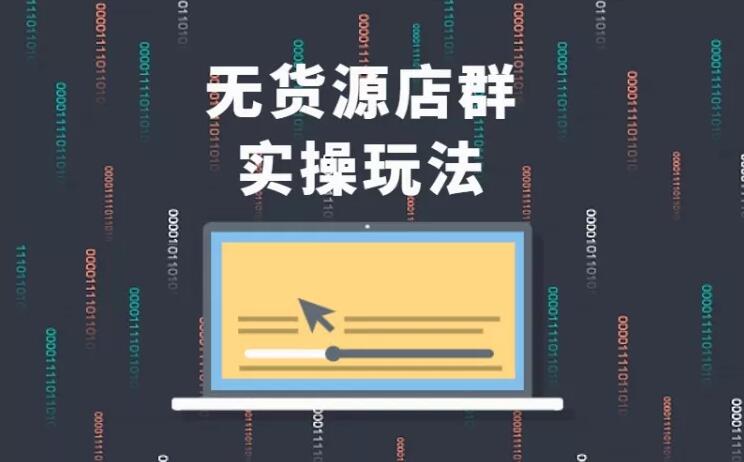 无货源店群实操玩法，蓝海选品的独特思路，店群软件操作方法（45节视频课）-木石资源网