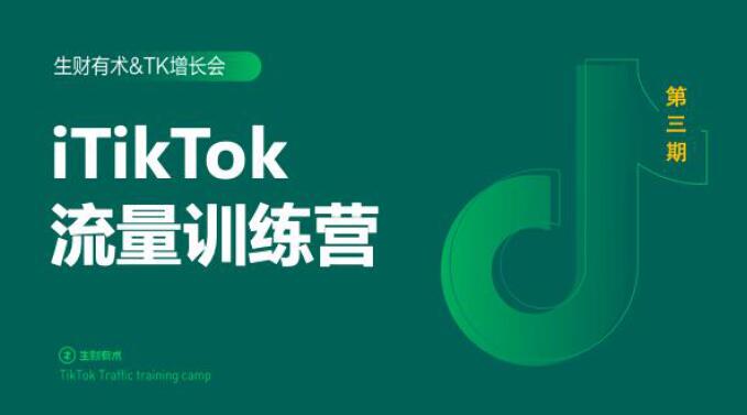 2020最新TikTok流量增长训练营（完结）附PPT-木石资源网