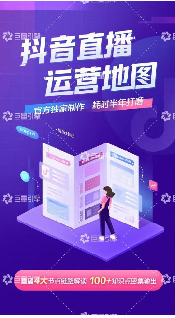 《抖音直播运营地图》直播4大节点，100+知识点-木石资源网
