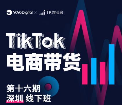 TK电商带货线下班第十六期（深圳站），从0到1带货出单-木石资源网