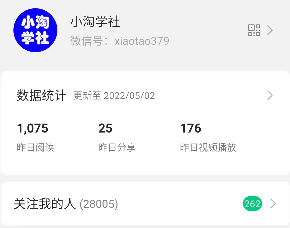 公众号日涨粉50+，分享我做流量的新渠道-木石资源网