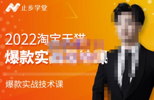 止步学堂·2022淘宝天猫爆款打造系列课-比克，爆款实战落地教程价值1980元-木石资源网