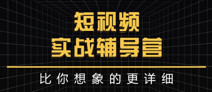 达人队长:短视频实战辅导营，比你想象的更详细-木石资源网