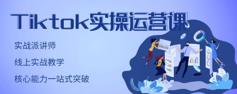 刘博·TikTok实操运营课，手把手账号实战，适合零基础Tiktok新人-木石资源网