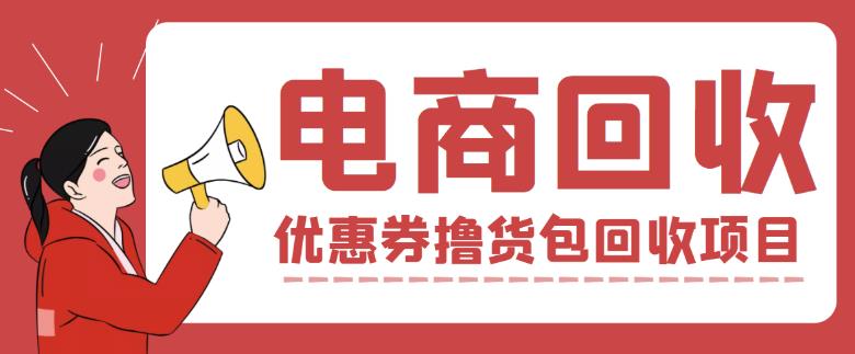 外面收费388的电商回收项目，一单利润100+-木石资源网