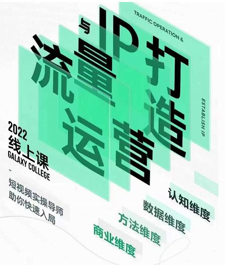 大蓝流量运营&个人ip打造课，短视频带货/爆款文案/流量运营/直播入门/镜头变现/流量商业-木石资源网