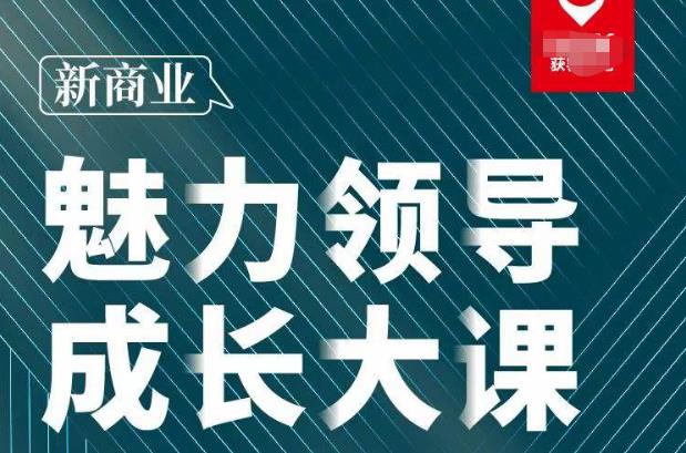 张琦·新商业魅力领导成长大课2023新版，高效管理必修课（30节）-木石资源网