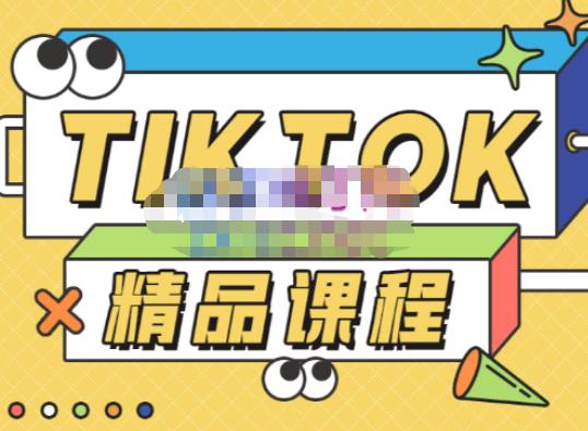 电商孵化中心·TikTok精品课程，教你玩转海外抖音，低成本创业，带您从0开始玩转TikTok-木石资源网