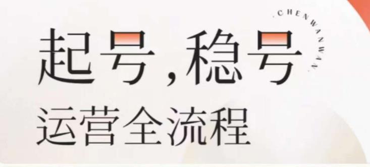 婉婉-起号稳号运营全流程，解决从小白到进阶所有运营知识，帮助解决账号所有运营难题-木石资源网