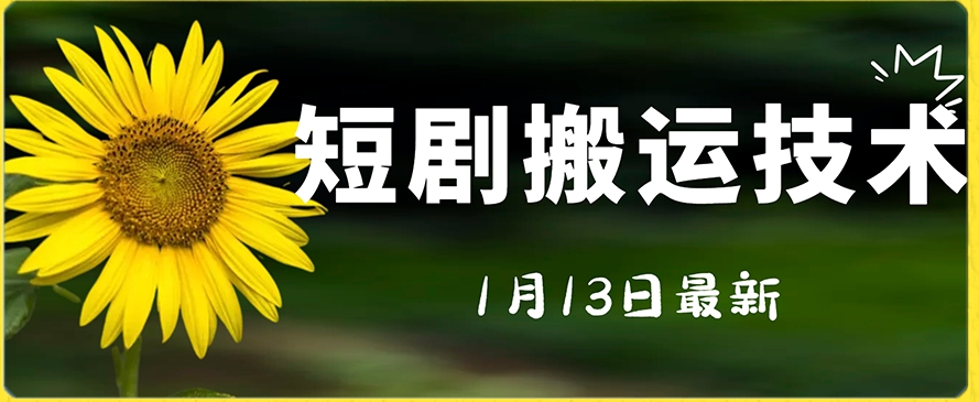 最新短剧搬运技术，电脑手机都可以操作，不限制机型-木石资源网