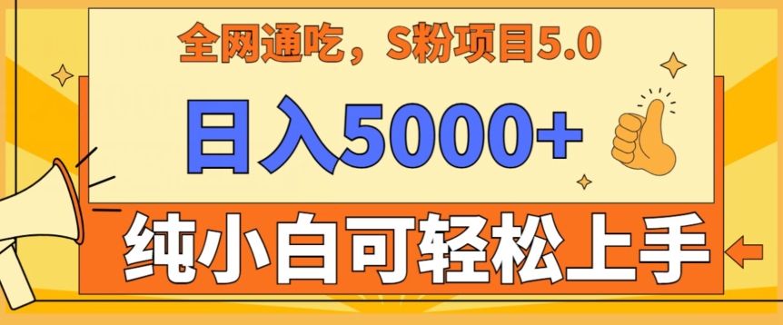 男粉项目5.0，最新野路子，纯小白可操作，有手就行，无脑照抄，纯保姆教学【揭秘】-木石资源网