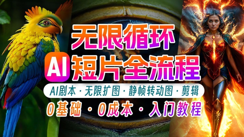 AI剪辑无限循环画面：新手轻松月入上万的秘技【揭秘】-木石资源网