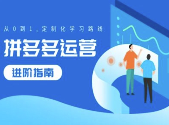 拼多多运营进阶指南，从0到1定制化学习路线-木石资源网