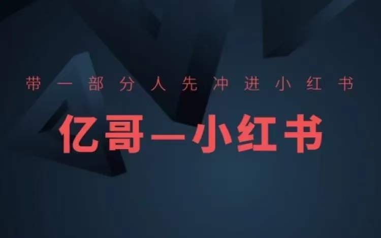 ​​带一部分人先冲进小红书，小红书开店、选品、爆款裂变-木石资源网