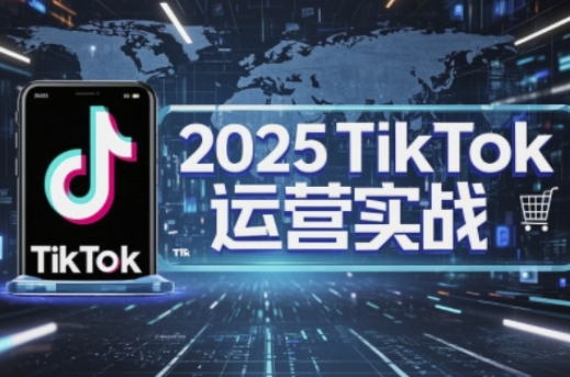 2025TikTok电商运营，掌握TikTok店铺运营核心技巧，实现低成本高转化-木石资源网