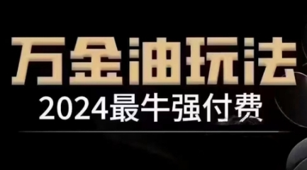2024最牛强付费，万金油强付费玩法，干货满满，全程实操起飞（更新25年04月）-木石资源网