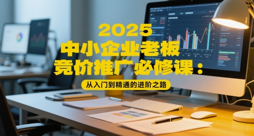 2025中小企业老板竞价推广必修课：从入门到精通的进阶之路-木石资源网