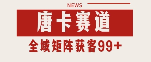 唐卡赛道私域引流获客 自热矩阵SOP日引流99+精准客资【揭秘】-木石资源网