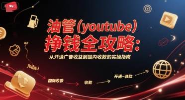 油管(youtube)挣钱全攻略：从开通广告收益到国内收款的实操指南-木石资源网