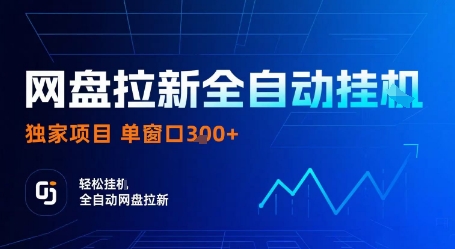 网盘拉新全自动挂G，独家技术，操作简单，自动完成拉新任务，单窗口3张【揭秘】-木石资源网