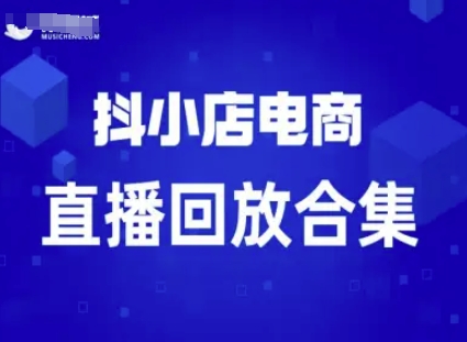 短视频电商：抖小店变现从0到盈利过直播回放-木石资源网