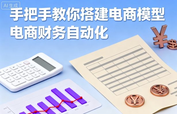 手把手教你搭建电商模型-电商财务自动化-木石资源网