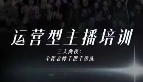 婉婉运营型主播培训线下课，主播四大能力，十小时线下录像+字幕，内容比线上课干-木石资源网