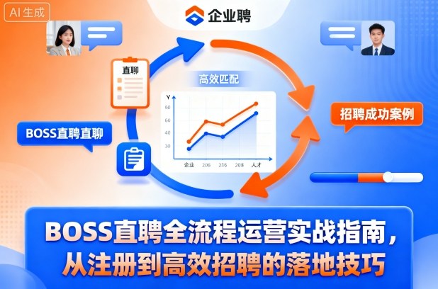 BOSS直聘全流程运营实战指南，从注册到高效招聘的落地技巧-木石资源网