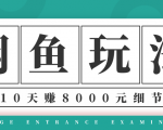 龟课·闲鱼项目玩法实战班第12期,操作10天左右利润有8000元细节玩法-木石资源网