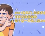 2021新风口-拼多多虚拟店:可多店批量操作,每个店一天收入在200-1000-木石资源网