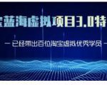 黄岛主·淘宝蓝海虚拟项目3.0，小白宝妈零基础的都可以做到月入过万-木石资源网