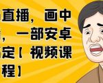 无绿布直播,画中画直播,一部安卓手机搞定-木石资源网