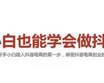 2021最新抖音小店无货源课程,小白也能学会做抖店,轻松月入过万-木石资源网