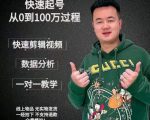 杰妮传媒·抖音快速起号核心实操课：教你新号快速起号，从0到100万过程-木石资源网