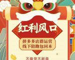 左右电商拼多多无货源店群玩法：从0~1，36节实战保姆教程，​极速起店必出单-木石资源网