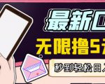 【高端精品】最新无撸5元E卡项目,无限接码秒到,一单利润3.5,轻松日入破千-木石资源网