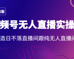 2022年视频号无人直播实操课,打造日不落直播间跟纯无人直播间-木石资源网