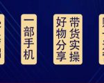 好物分享高阶实操课:0基础一部手机做好好物分享带货(24节课)-木石资源网