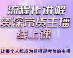 婉婉-主播拉新实操课，流程化讲解资深带货主播，让每个人都成为经得起考验的主播-木石资源网