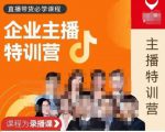 曾仕涵·企业主播特训营，每个老板都应该会直播带货，每家企业都应该有主播团队-木石资源网