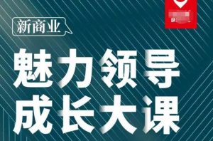 张琦·新商业魅力领导成长大课2023新版,高效管理必修课(30节)-木石资源网