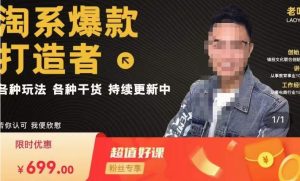 锋投老叶全店动销,淘系干货汇总,各种玩法,淘系爆款打造者-木石资源网