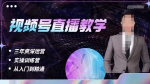 杨sir·视频号直播运营教学，视频号直播流量的底层逻辑，解决直播间没流量，不开单的窘境-木石资源网