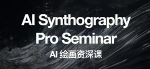 野菩萨AI绘画资深课2023，全新课程，全新视野，知识重构，引领未来-木石资源网