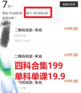 考研赛道掘金,一天5000+学历低也能做,保姆式教学,不学一下,真的可惜-木石资源网