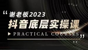 蟹老板·2023抖音底层实操课，打造短视频的底层认知-木石资源网