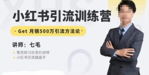 零克·小红书引流训练营第五期，小红书矩阵引流到vX的方法论-木石资源网