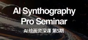 AI绘画资深课第五期掌握AI绘画,实现各种商业变现【第五期】-木石资源网