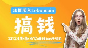 法国闲鱼Leboncoin跨境电商教程:环境邮箱电话解决产品上传及流量,悄悄赚钱【揭秘】-木石资源网